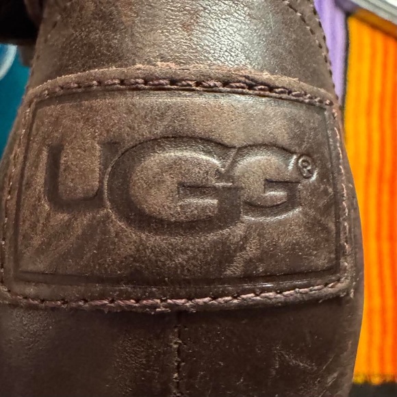 UGG Ingrid: Dark Brown Authentic Leather Boots are Stout and Comfy - Picture 7 of 13